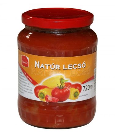 Lecsó natúr 30%  680g/720ml