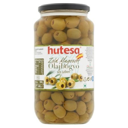 Oliva zöld magozott Hutesa 935g