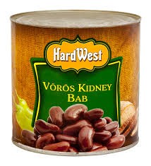 Konzerv bab vörös 2500g