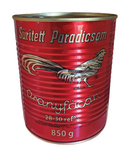 Paradicsom sűrít. 28-30% AranyFácán 850g 
