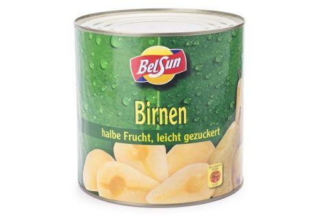 Konzerv körte felezett 2650ml