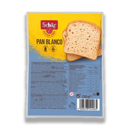Kenyér Blanco Pan Schar gluténmentes 250g