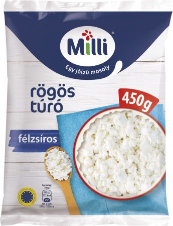 Túró Milli félzsíros zacskós 450g