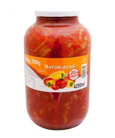 Lecsó natúr 50%  4250ml