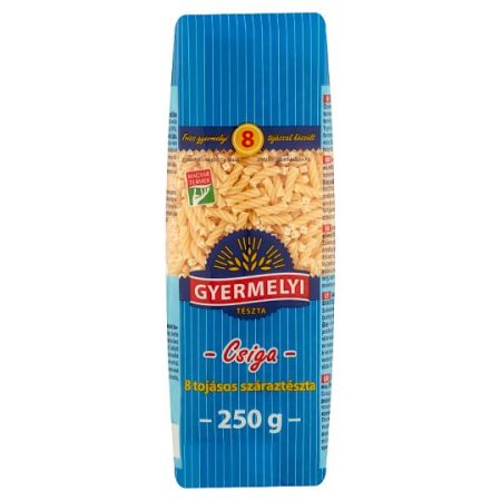 Tészta csiga 8 toj. Gyermelyi 250g