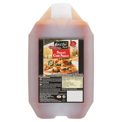 Szósz édes chili Exotic 4,3l