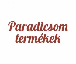 Paradicsom termékek